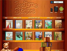 Tablet Screenshot of bedtimestoriescollection.com